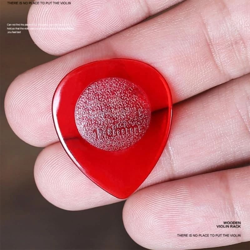 6 Pcs Acoustic Electric Bass Guitars Plectrum Durable Guitar Pick Plectrums Large Water Drop Shaped Guitar Pick
