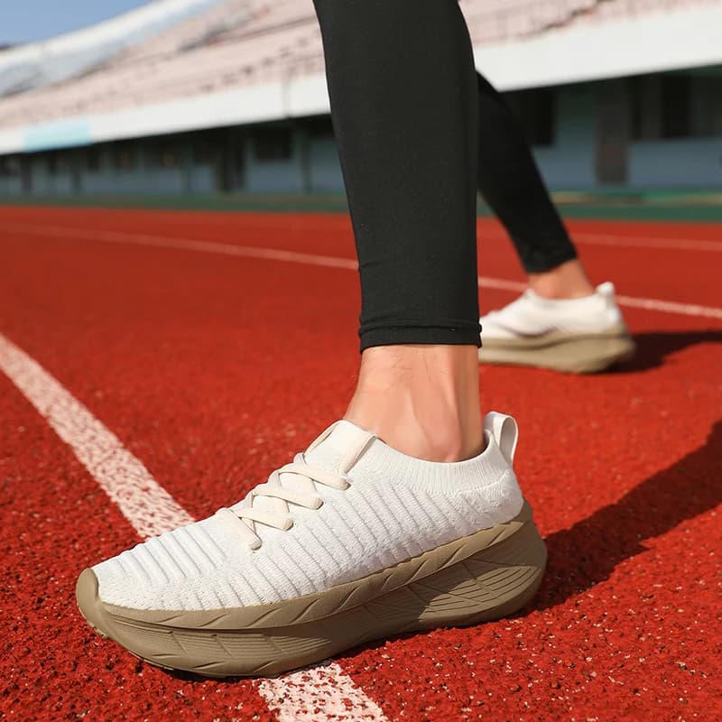 Mens Summer Outdoor Sport Sneakers Ultra Breathable Mesh Soft Cushion Sole Casual Daily Walking Outdoor Footwear