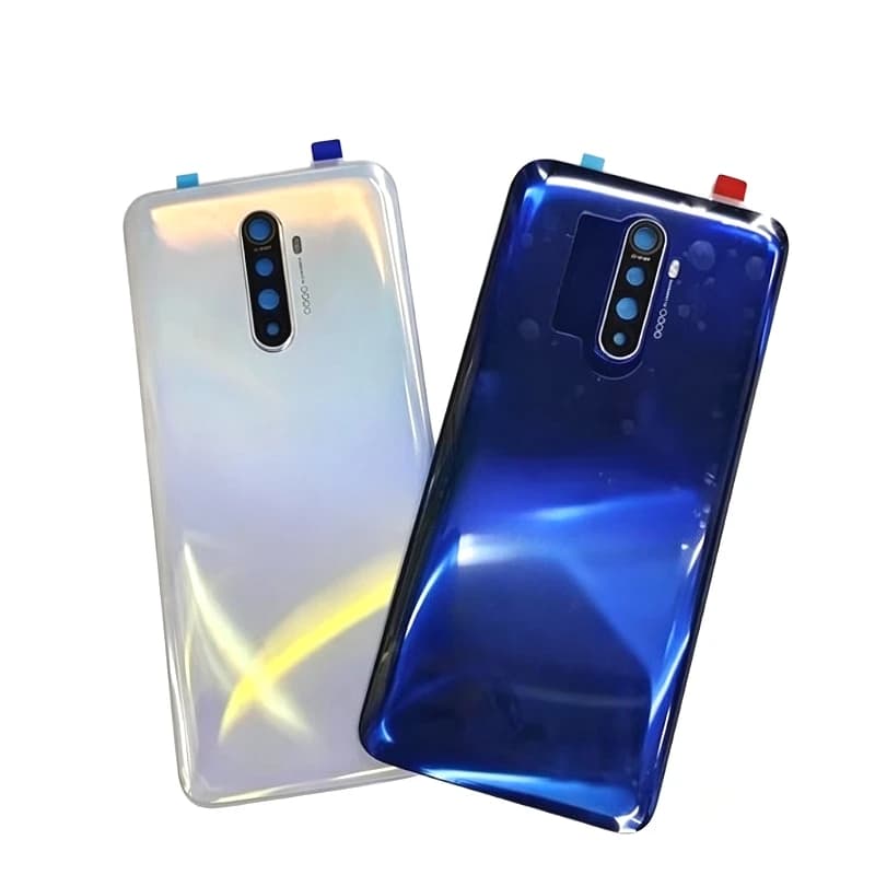 Back Glass Battery Cover Replacement For Realme X2 Pro RMX1931 Rear Door Housing With Camera Lens Repair Spare Part