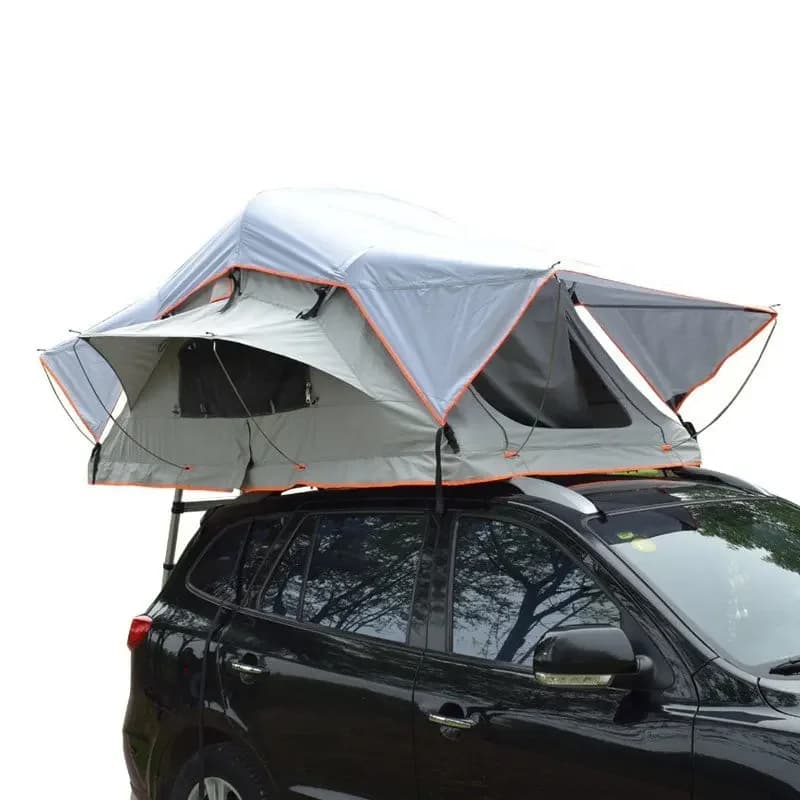 New Type Off Road Camping Fishing Outdoor Hard Shell Auto Car Roof Top Tent For Sale