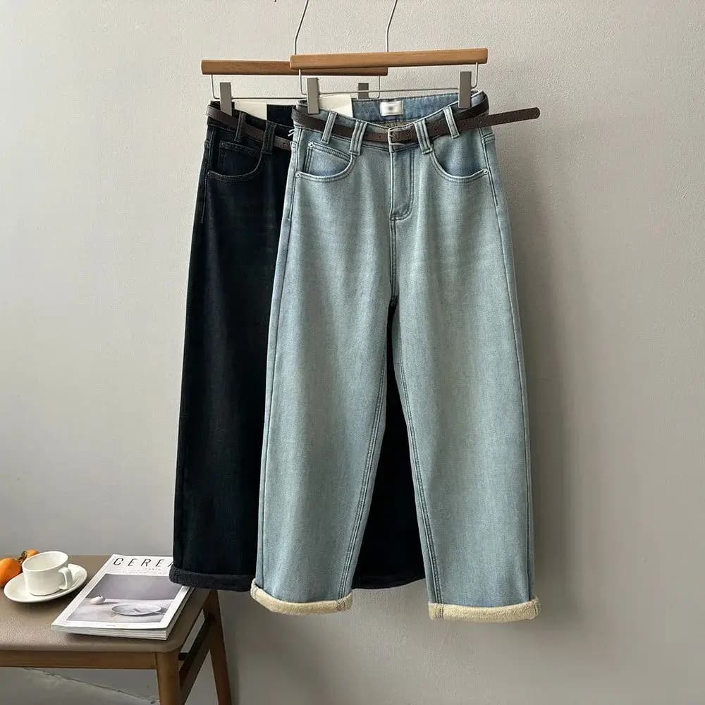 Pantaloni a Vita Media NWT 2023, 8 Colori, Jeans da Allenamento, Leggings Sportivi da Donna alla Moda, Comodi e Aderenti