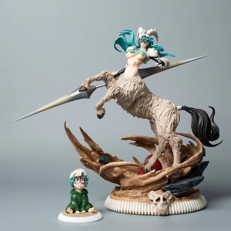 [Disponibile] Serie Black Pearl Espada # Statua di Neliel - Resurrección Gamuza con Mini Action Figure di Neliel, Decorazione e Giocattolo da Collezione
