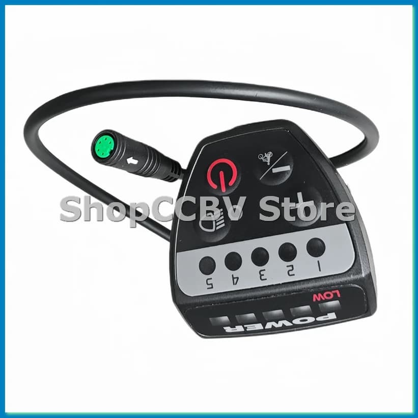 Display Controller per Bici Elettrica DZ888, Display LED Protocollo UART per Accessori Motore Centrale BBS01B BBS02B-AC17