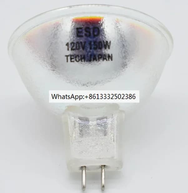ESD 120V 150W JCR 120V150W GY5.3 proiettore in fibra ottica lampadina alogena endoscopia colposcopio lampada per microscopio