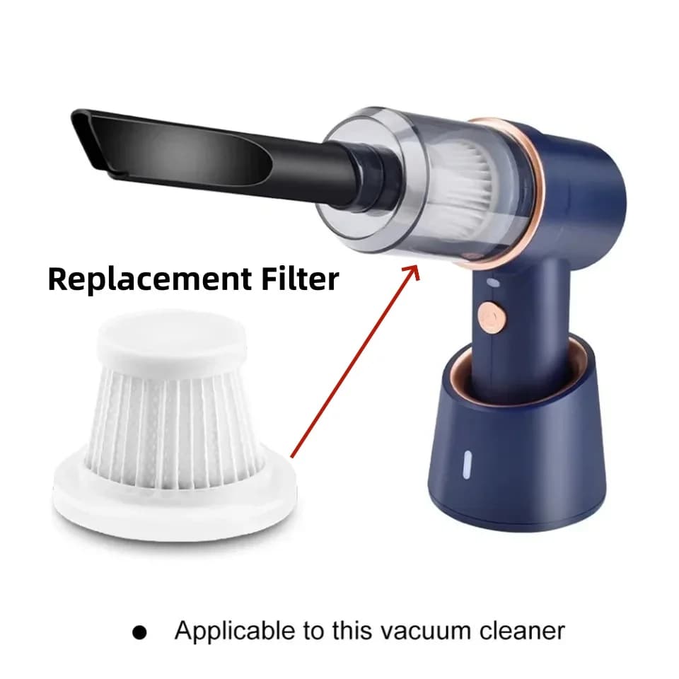 5/10 Pezzi Filtro HEPA di Ricambio per Aspirapolvere Senza Fili, per Casa e Auto, Accessori per Aspirapolvere Portatile