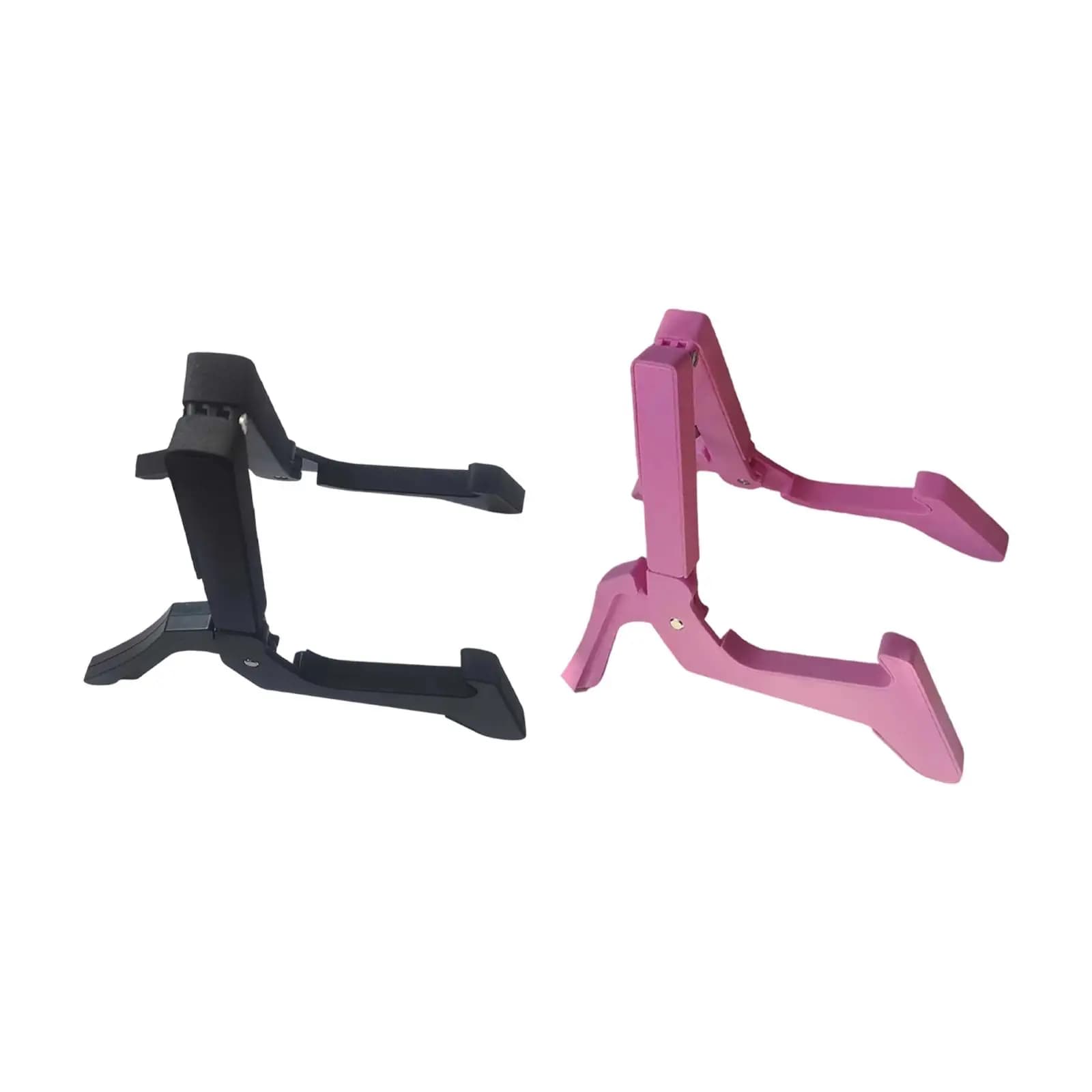 Supporto per Chitarra Multifunzione Pieghevole a Forma di A Antiscivolo per Basso Violino Ukulele Esibizioni Scolastiche