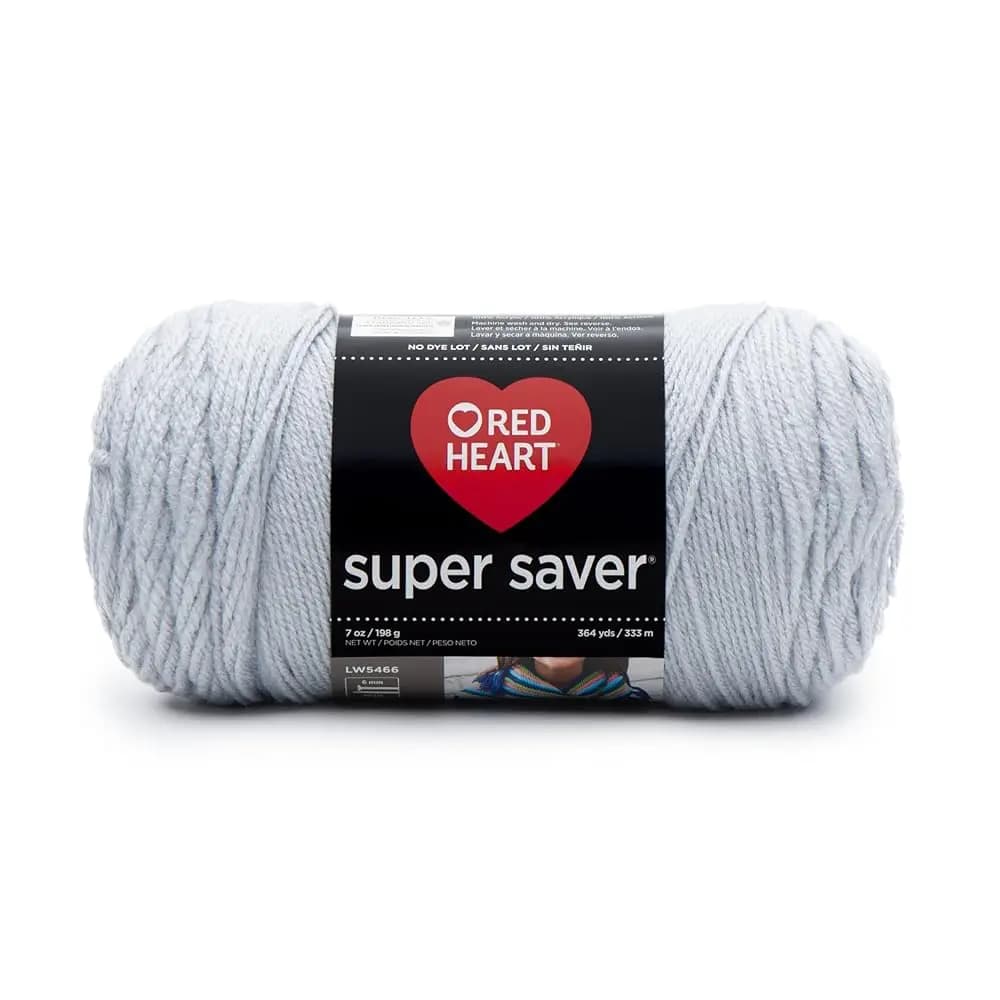 Filato Super Saver RED HEART, Grigio Chiaro