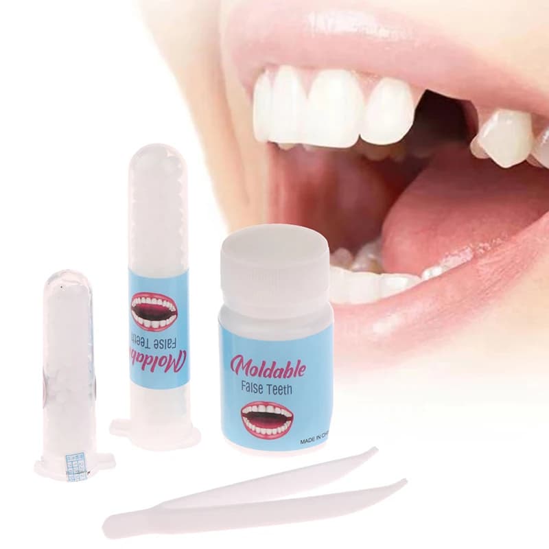 10g/15g/25g Temporary teeth repair kit and blank teeth blank spaces fake glue solid adhesive teeth whitening teeth beauty tools