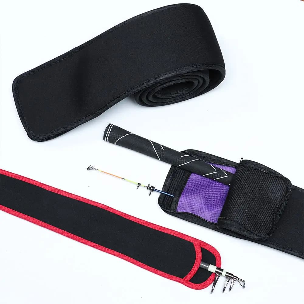Wear-resistant fishing rod bag soft case to thicken protective bags barrel case 150cm/140cm/130cm/120cm fishing gear with bait
