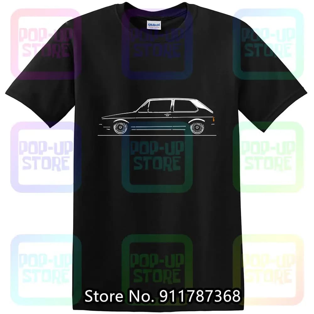 T-shirt per tifosi di golf Mk1 T-shirt classica tedesca Hatchback Gti Tuning