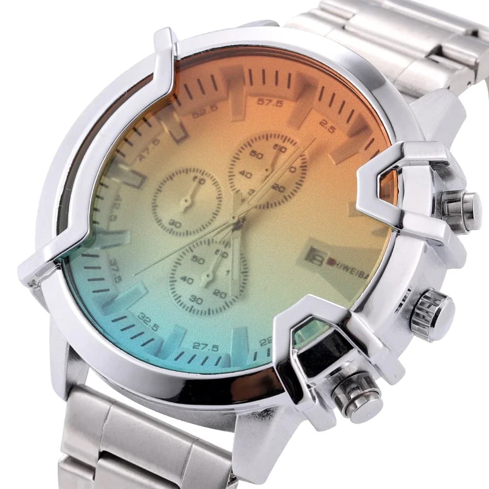 Dropshipping Orologio al quarzo da uomo Orologio sportivo impermeabile Cronografo militare Relogio Masculino Orologi da uomo completamente in acciaio inossidabile