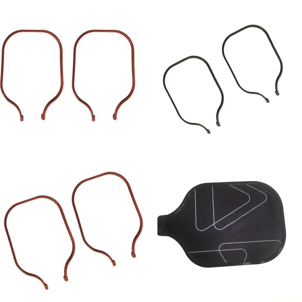 M5TC Nastro professionale per bordi della racchetta Materiali siliconici elasticità con impugnatura tattile Protezione