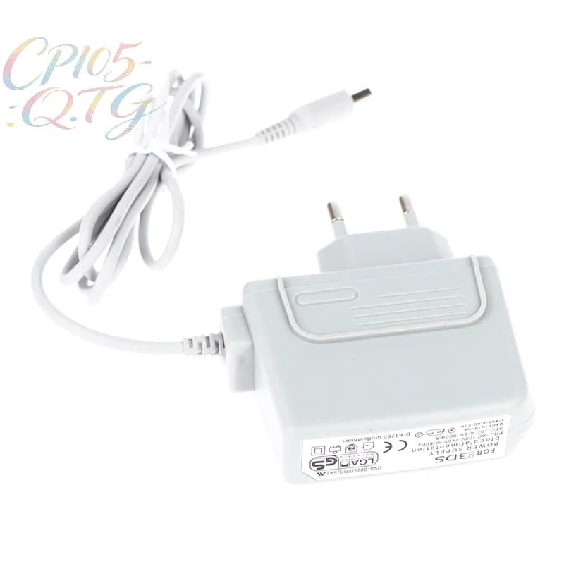 Hot Sale 1pc EU Plug Travel Charger For 3DS XL AC 100V-240V Power Adapter For DSi XL 2DS 3DS 3DS XL