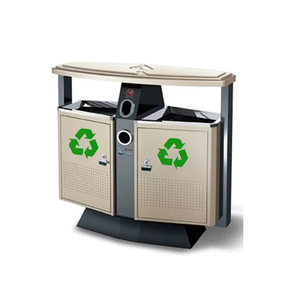 6Pcs Eye Catching Green Recycle Logo Stickers Indoor Outdoor Use on Trash Bins Recycling Containers Walls Windows Cars Smooth