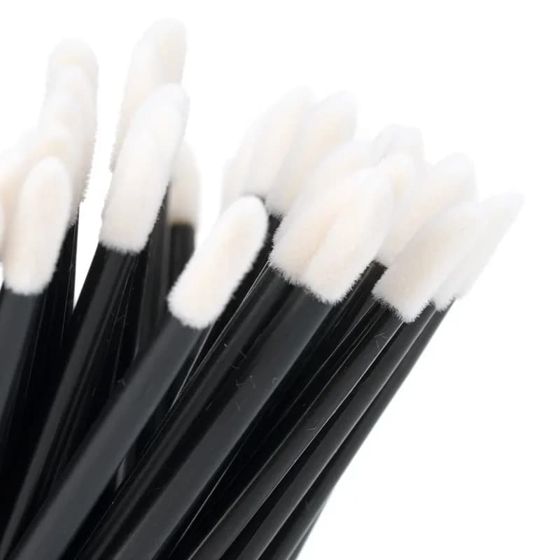 100 Pieces Disposable Bacchetta Brushes for Extension Eyelashes, Cosmetic Tools for Make-up, Mascara and Rossetto Applicators