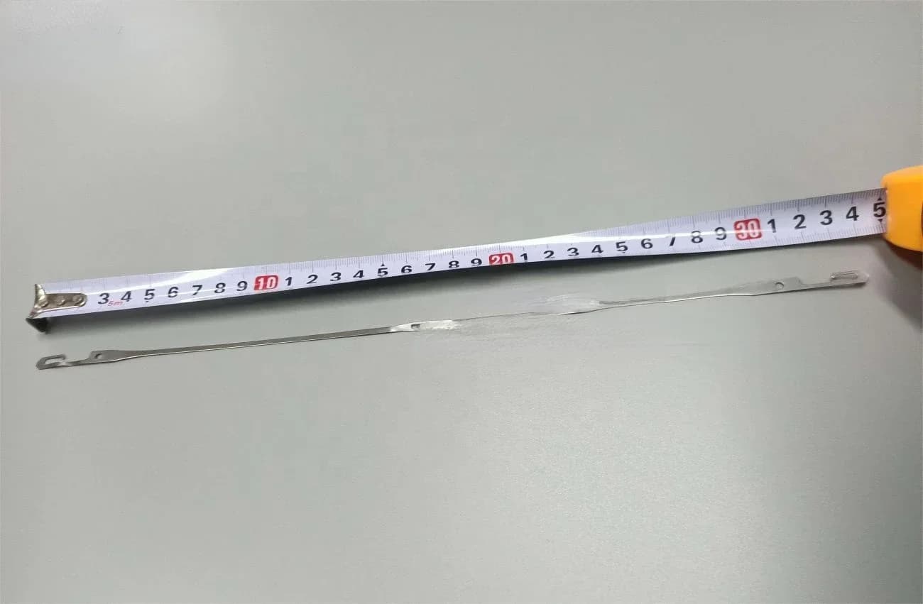 #Textile Machinery Spare Parts for 331 Type J 331J Stainless Steel Heald Wire with Fine Polishing for Weaving Loom