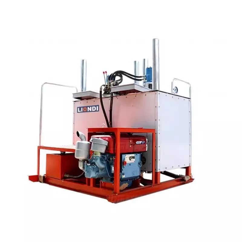 Traffic marking machine, hot melt kettle for car parking marking, hand electric push, small cold spray