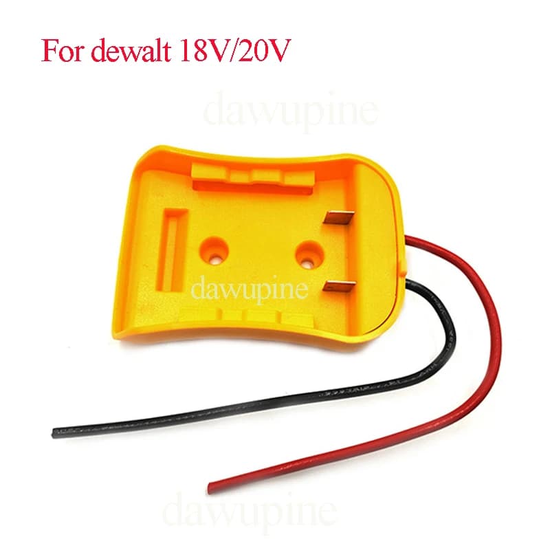 Convertitore connettore batteria al litio Adattatore fai-da-te per parti di accessori per utensili elettrici con batteria agli ioni di litio DeWalt 20V