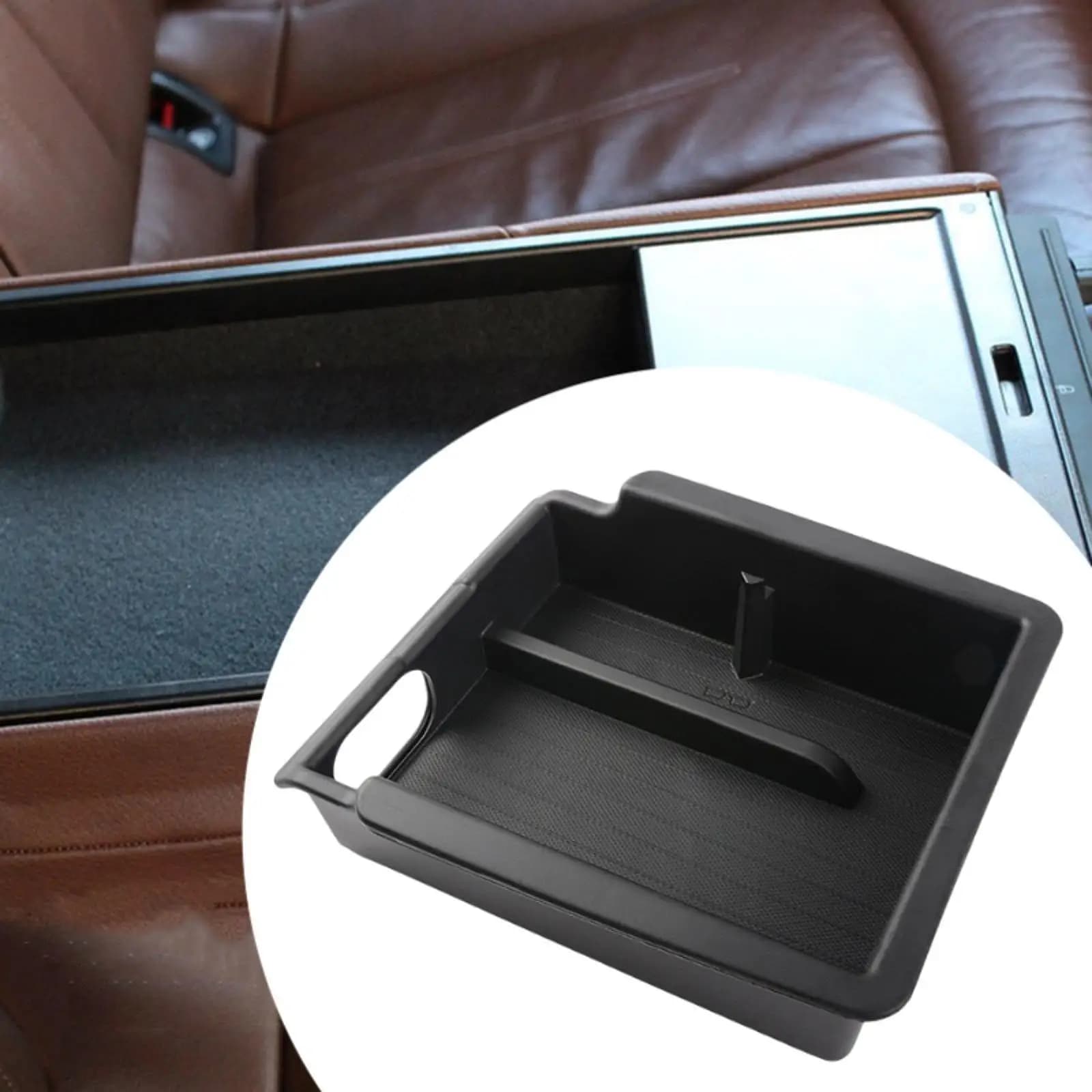 Vassoio portaoggetti per bracciolo organizer per console centrale con multi sezioni per Tesla Model Y Model 3