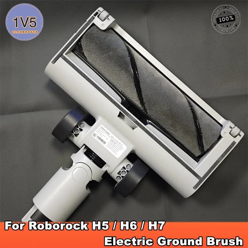Original Soft Fluff Floor Brush for Roborock H5 H6 H7 Handheld Wireless Vacuum Cleaner Floor Main Brush Assembly