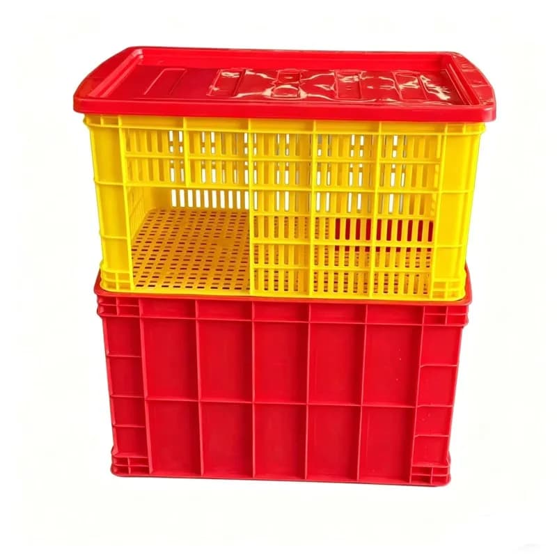 Cat litter box Thickened plastic turnover box DIY double-layer oversized splash-proof cat litter box with lid
