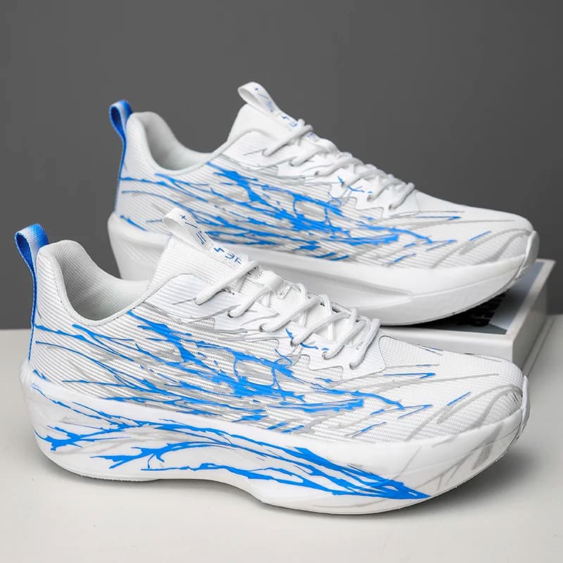 Men's Casual Running Shoes, Sport Shoes with Carbon Plate, Breathable and Lightweight, Comfortable and Anti-slip for Women