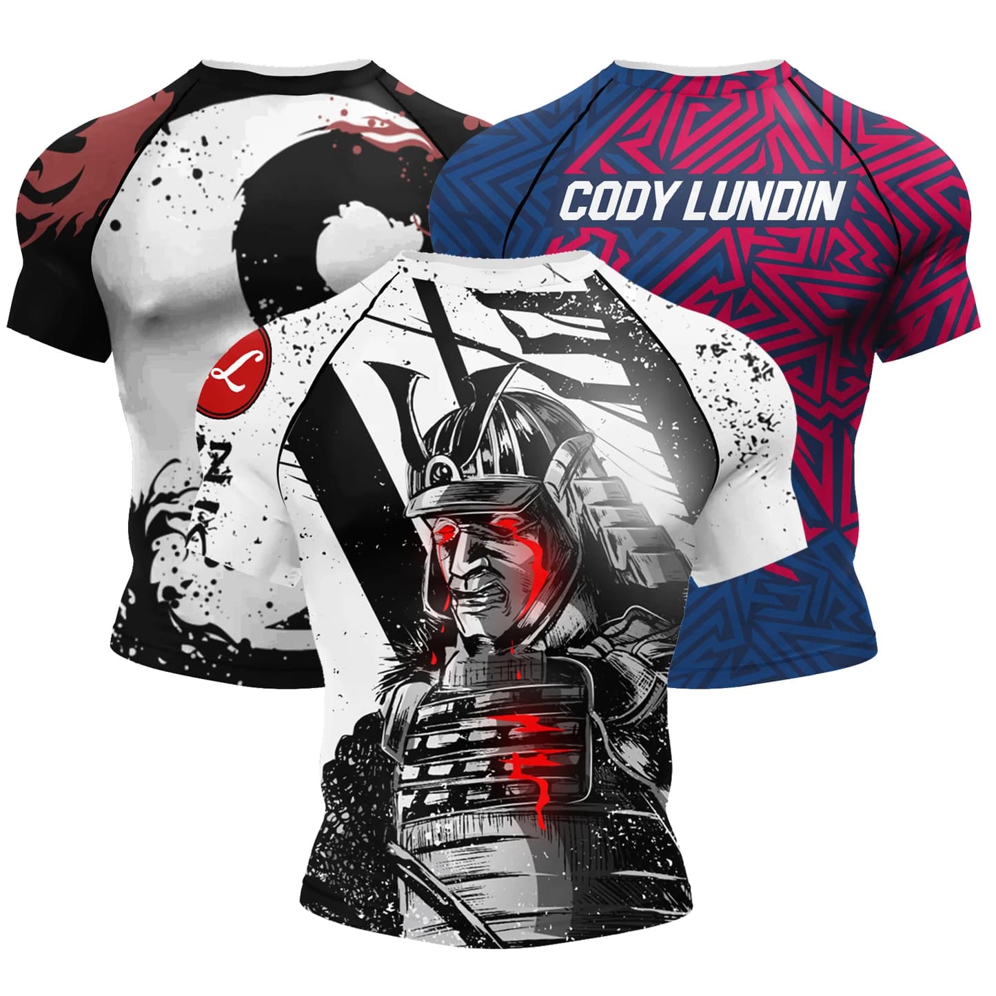 Cody Lundin Rashguard Jiu Jitsu Bjj Box MMA Boxe T-shirt Manica lunga Fitness Sport Sudore Tee Rash Guard Per Gli Uomini MMA Abbigliamento