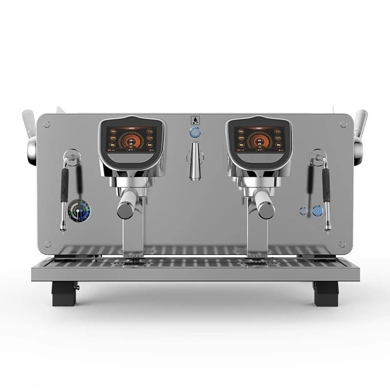 Commercial 1st 2nd Gen Semi Automatic Espresso Machine Single Double Head E61 Electronic Control High Cup Coffee Maker
