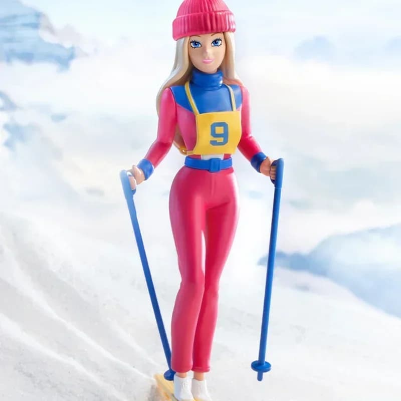 POP MART Barbie Style Icon Series Blind Box Guess Bag Mystery Box Toys Doll Cute Anime Figure Desktop Ornaments Gift