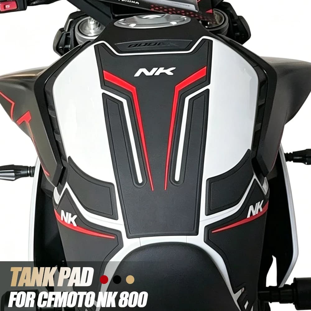For CFMOTO 800NK 800 NK Motorcycle 3D Rubber Sticker Fuel Tank Pad