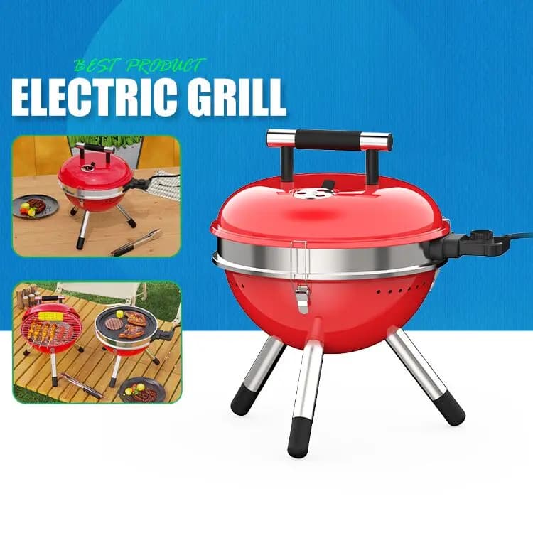 Portable Mini Kettle Barbeque Grill Electric Barbecue Grill Electrical Bbq Grill