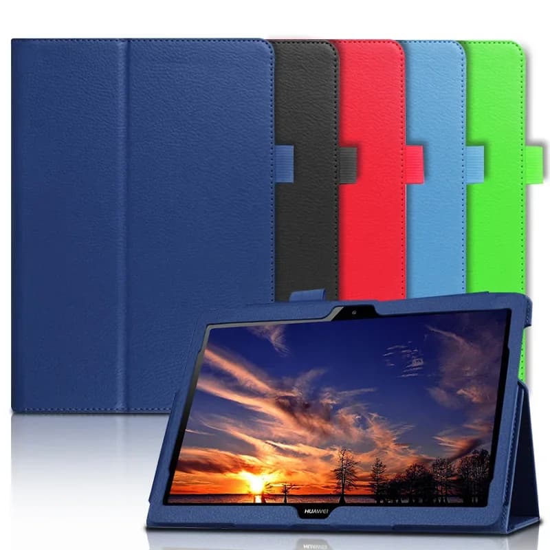 Flip Case for Huawei Mediapad T5 10.1 AGS2-W09/W19 AGS2-L09/L03 Tablet Cover T3 9.6 M5 10.8 M3 Lite 10 M6 8.4"Stand Fundas Shell