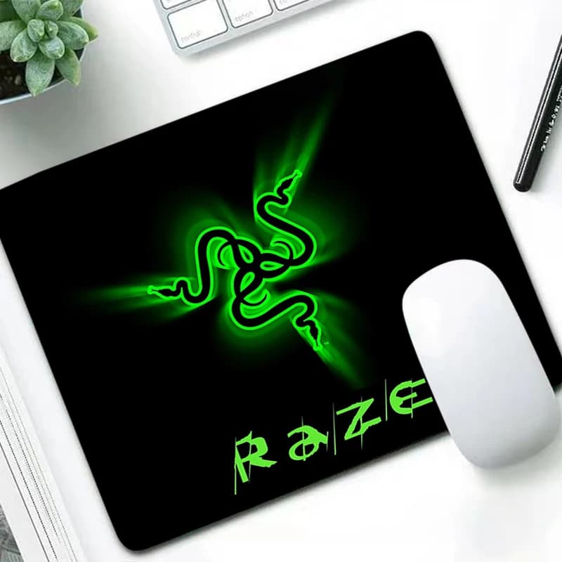 Hot Razer Moda Piccolo Mouse Pad Accessori da gioco Gabinete PC Gamer Computer Scrivania Zerbino Laptop Varmilo Tastiera Ufficio Mousepad