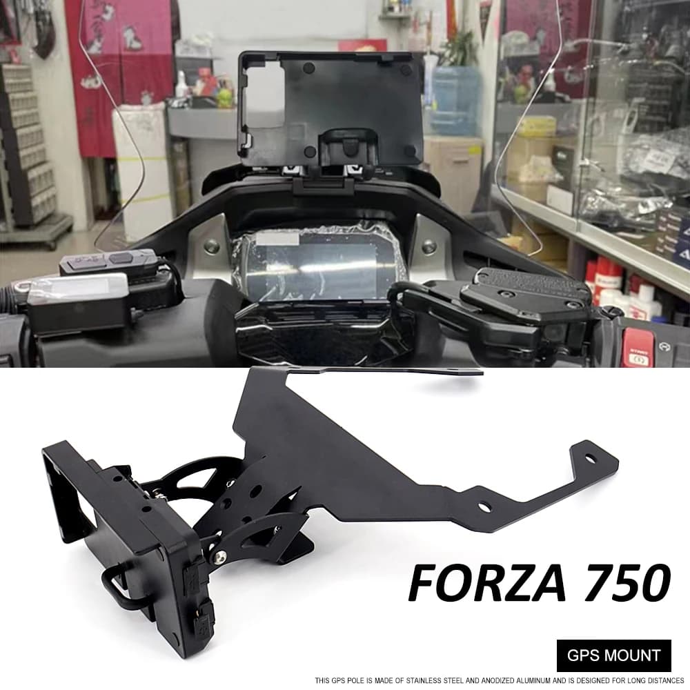Nuovo Per Honda Forza 750 Forza750 FORZA 750 NSS750 Supporto Del Basamento di Navigazione Del Telefono Mobile GPS Piastra Staffa di Supporto Del Supporto