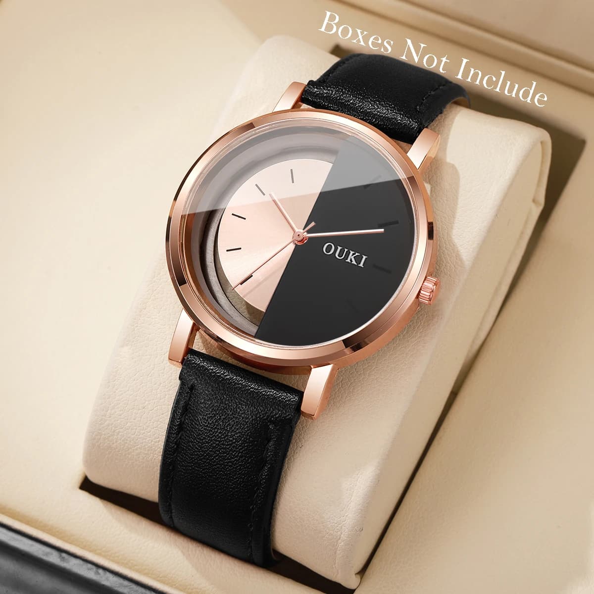 Women's Quartz Watch Fashion Leather Strap casual women's wristwatch Reloj Mujer gift girl watch (without box)