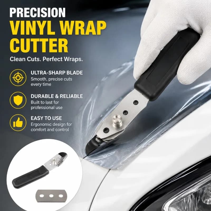 Special Utility Cutter for Automotive Color‑change Vinyl Film Multi‑purpose Slicing for Car Body Wrapping Durable Construction