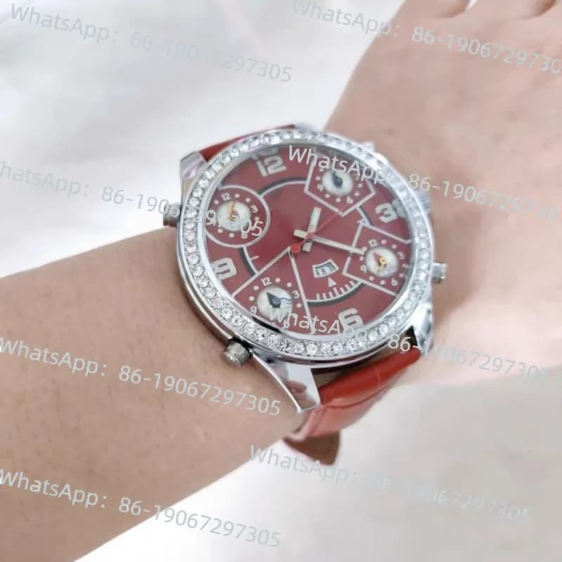 Multi-movement non-mainstream hip-hop belt girl boy quartz watch