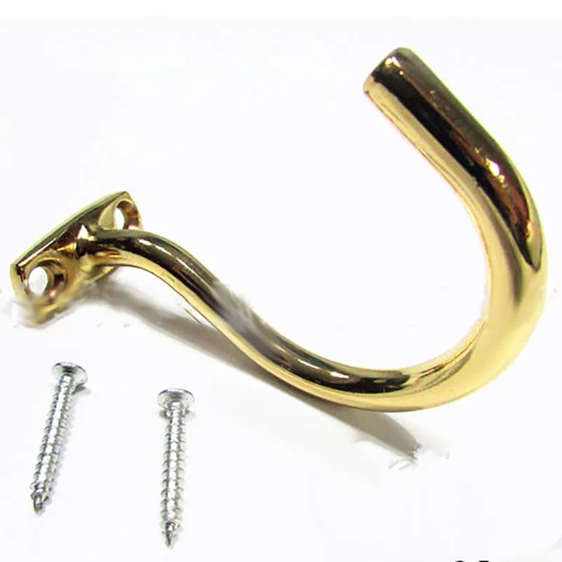ABHS-2 Pezzi Snooker Biliardo Tavolo Cue Gancio In Ottone Vestito Per Tenere Ponte Bastone Piscina Rack Tavolo Da Biliardo Cue Gancio In Ottone