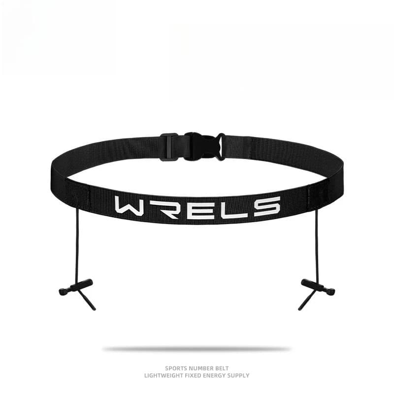 Marathon Race Number Cloth Energy Glue Iron Three Off-road Running Race Elastic Number Thin Buckle Belt