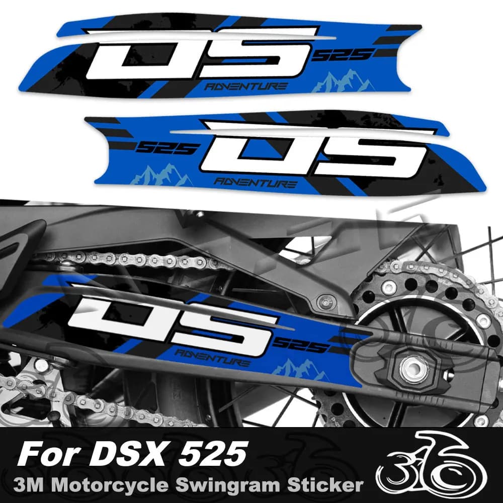 Per VOGE Valico DS525X 525DSX DSX525 525 DSX Moto Forcellone Adesivo Albero Rotante Braccio Oscillante Protezione Decalcomanie Impermeabile