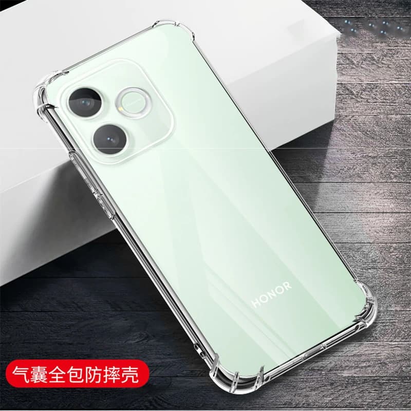 Anti Drop Transparent Airbag Phone Case for Honor 600 Lite 500 Smart 600Lite 500Smart 5G Soft Clear Corners Bumper Covers Shield