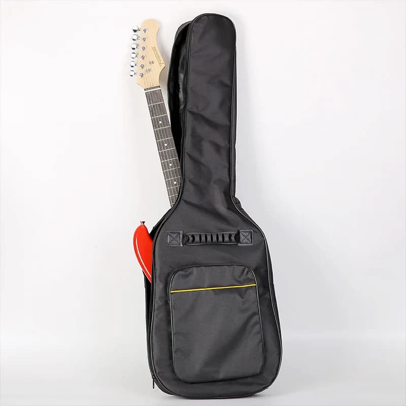 Electric/Basso Guitar Bag, Waterproof Backpack Reinforced with Double Spalla, Portable Musical Instrument Case