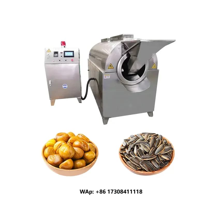 Automatic Electric Coffee Bean Roaster Nut Peanut Roasting Machine