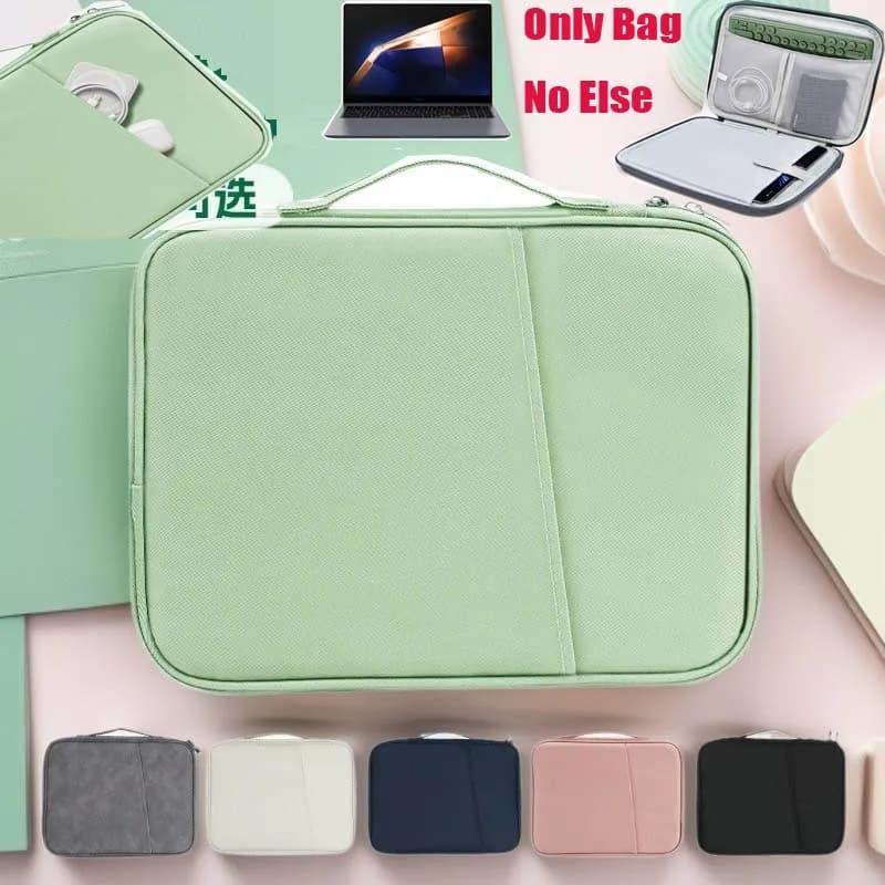 Custodia universale impermeabile multi-tasca con maniglia e cerniera per Samsung Galaxy Book 4 5 Pro 360 Ultra