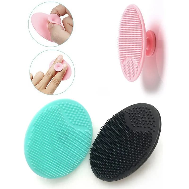 Spazzola in Silicone per Pulizia Viso, Strumento per Esfoliazione Profonda dei Pori, Nuovo Mini Esfoliante Morbido per la Cura della Pelle