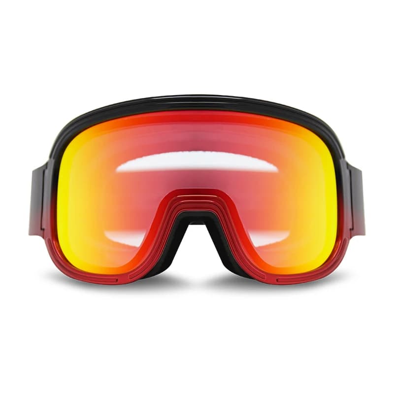 Occhiali da Sci in Plastica Antiappannamento Personalizzati per Sport Invernali all'Aperto, Occhiali da Snowboard con Lenti Cilindriche per Ciclismo - Promozione Vendite