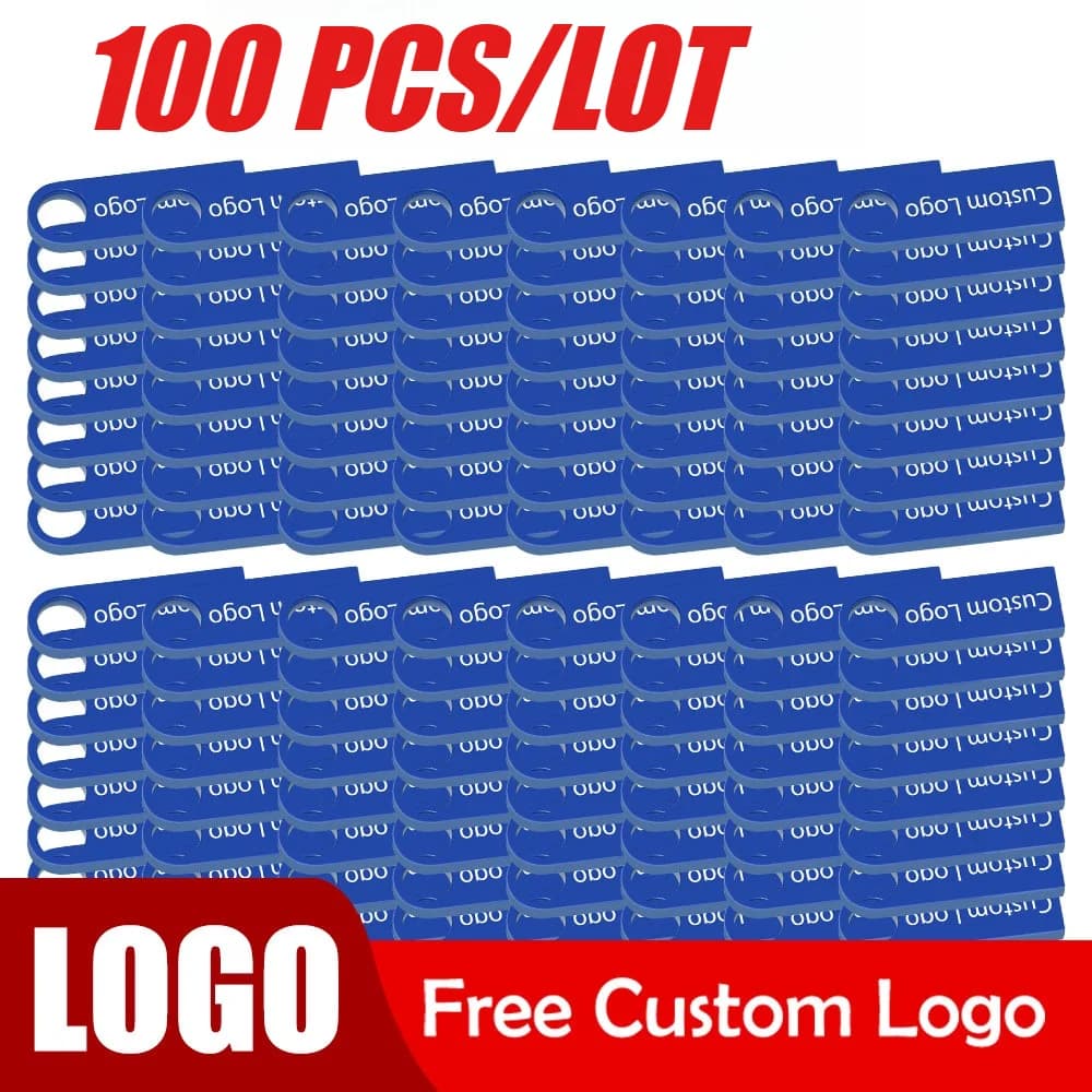 100 Pezzi all'ingrosso Chiavette USB 2.0 in Metallo da 64GB 32GB con Logo Personalizzato Gratuito Pen Drive 16GB Memory Stick U Disk 8GB 4GB 128MB