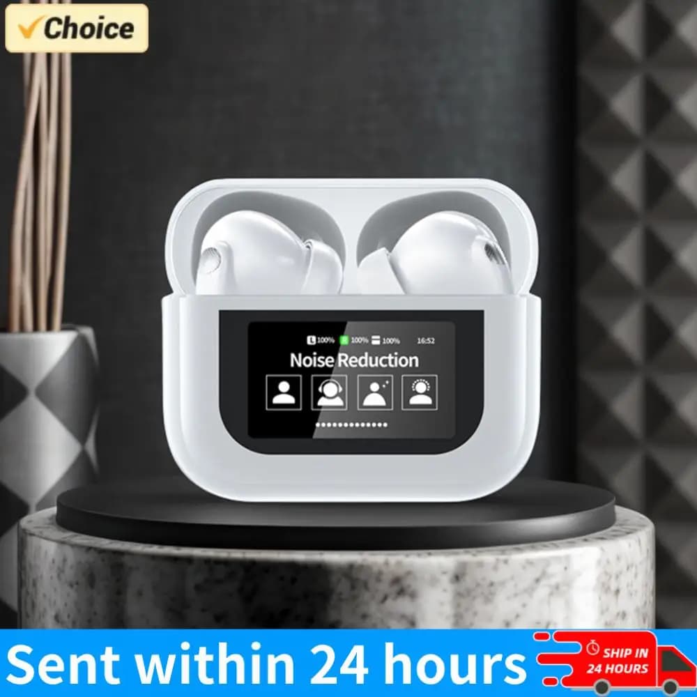 Wireless BT 5.4 Translators in Real Time with ANC Rumor Erasing, Translation in 144 Languages, Smart Touch Screen