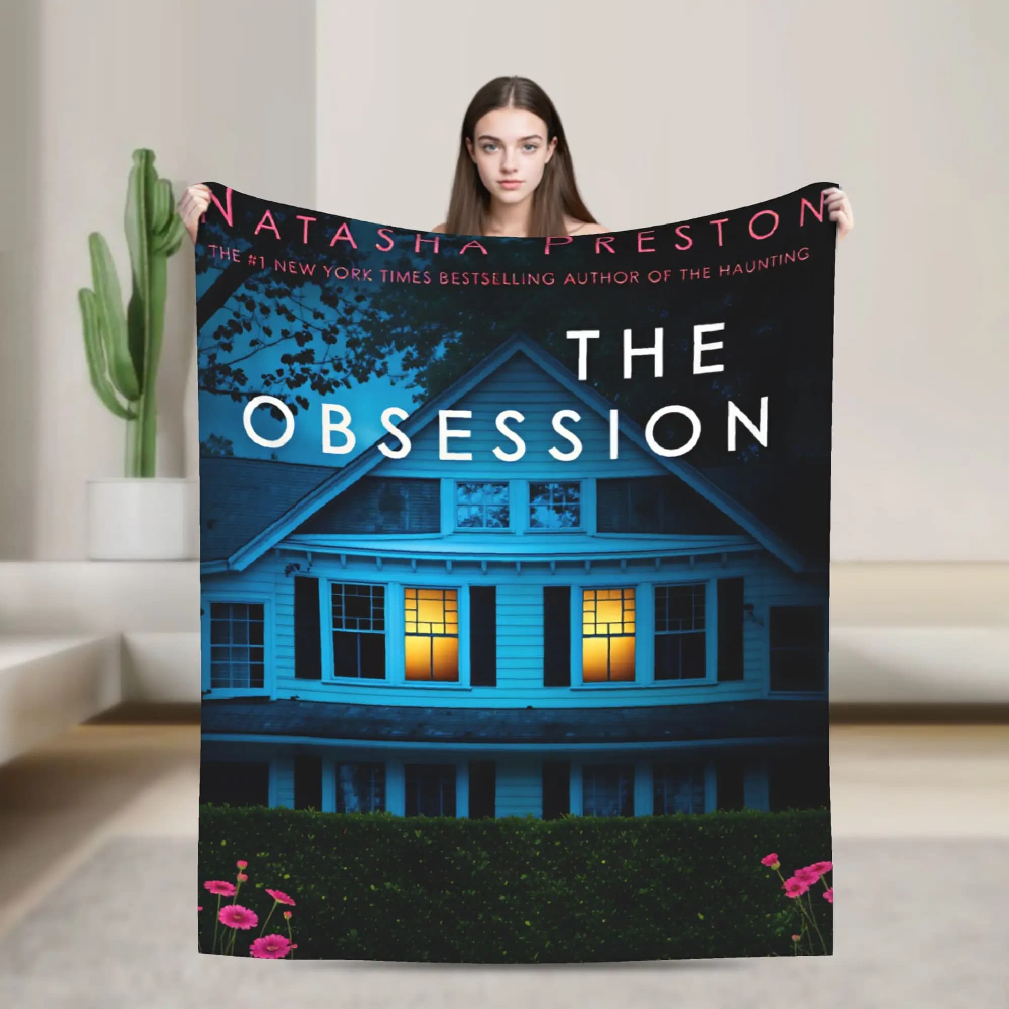obsession Flannel Blanket Soft Durable Throw Blanket for Living Room Picnic Fashion Bedspread Sofa Bed Cover