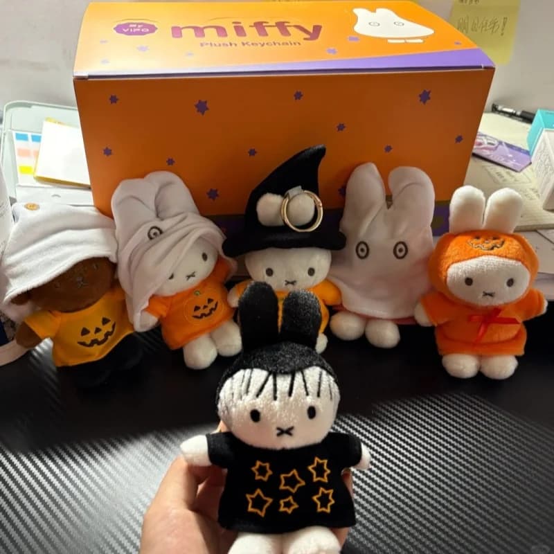 Genuine Miffy Rabbit Halloween Dress Up Blind Box Bag Pendant Small Doll Handmade Doll Gifts For Children And Girls In Stock